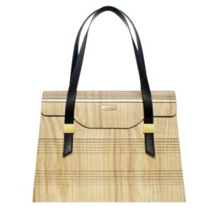 WB010 White Ashwood Handbag